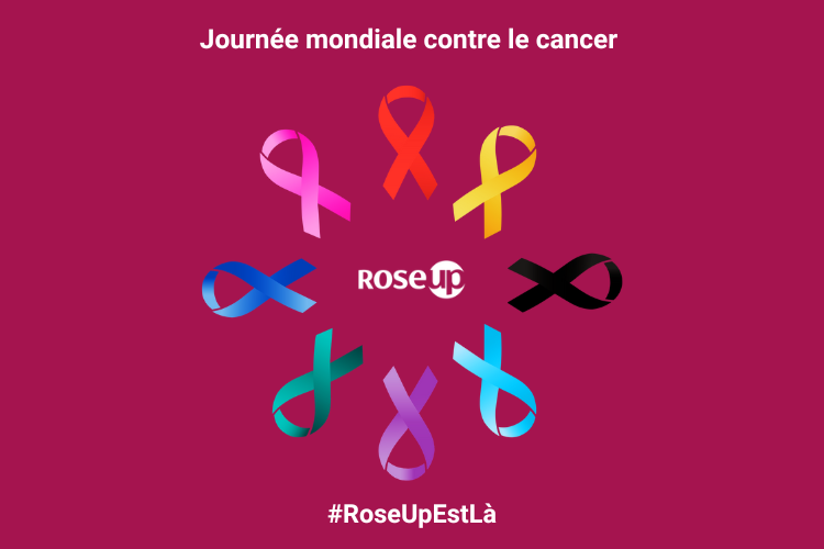 Journée mondiale contre le cancer : RoseUp est là ! | Association RoseUp