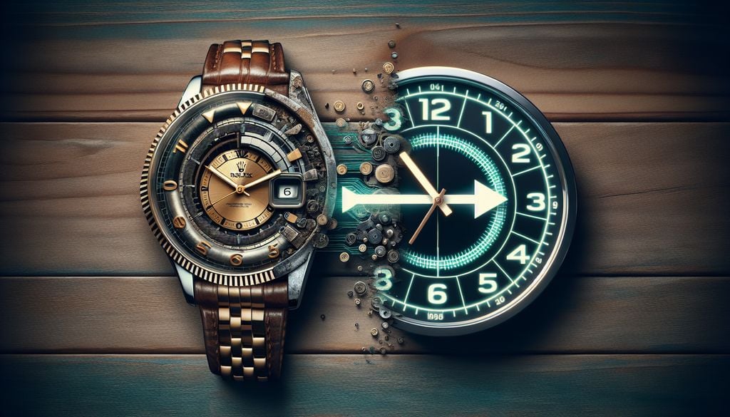 Guide complet de la transformation numérique de l'ère Rolex avec des horloges murales » – BestWallClock