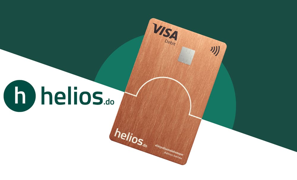 Hélios : Avis et Test du compte bancaire vert - NéoBanque