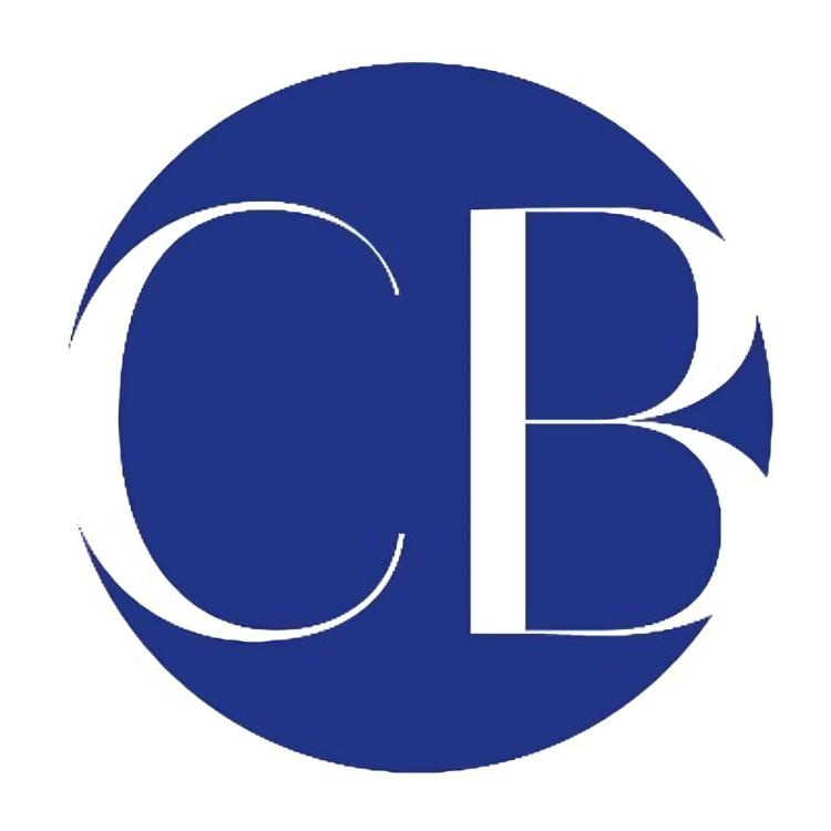 A blue and white checkered background with a blue and white clock.