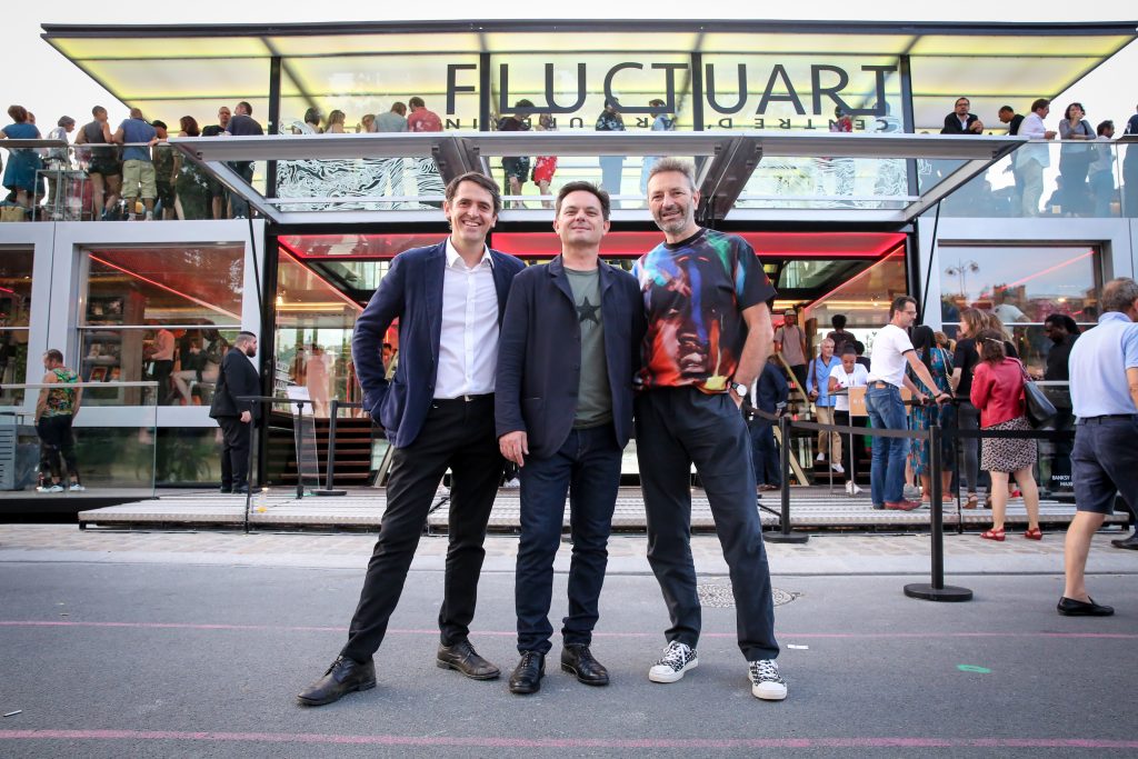 Fluctuart, centre d'art urbain sur la Seine et son exposition Veni Vidi Vinci ! - Le Podcast de So Sweet Planet