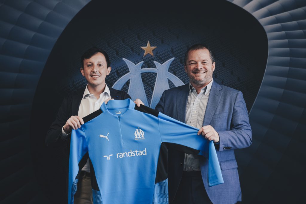 Le Groupe Randstad devient le “Training Partner” de l'Olympique de Marseille - Groupe Randstad France